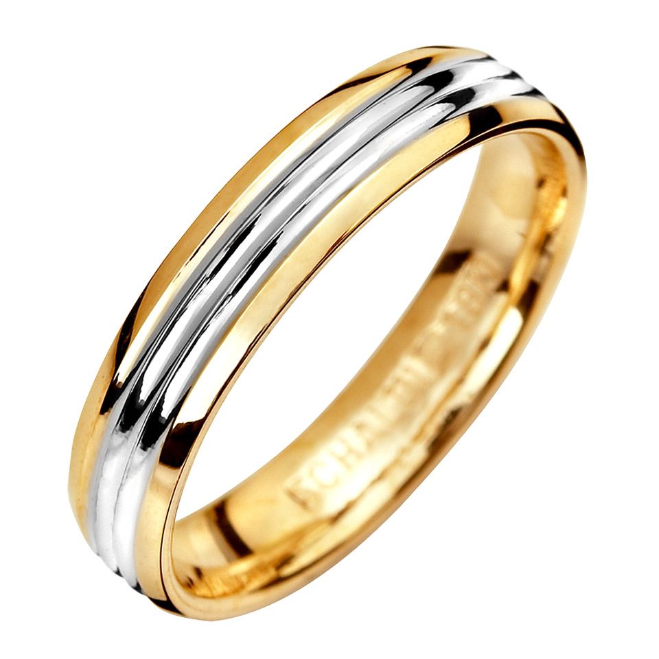 Förlovningsring i 18K guld 4mm, 45