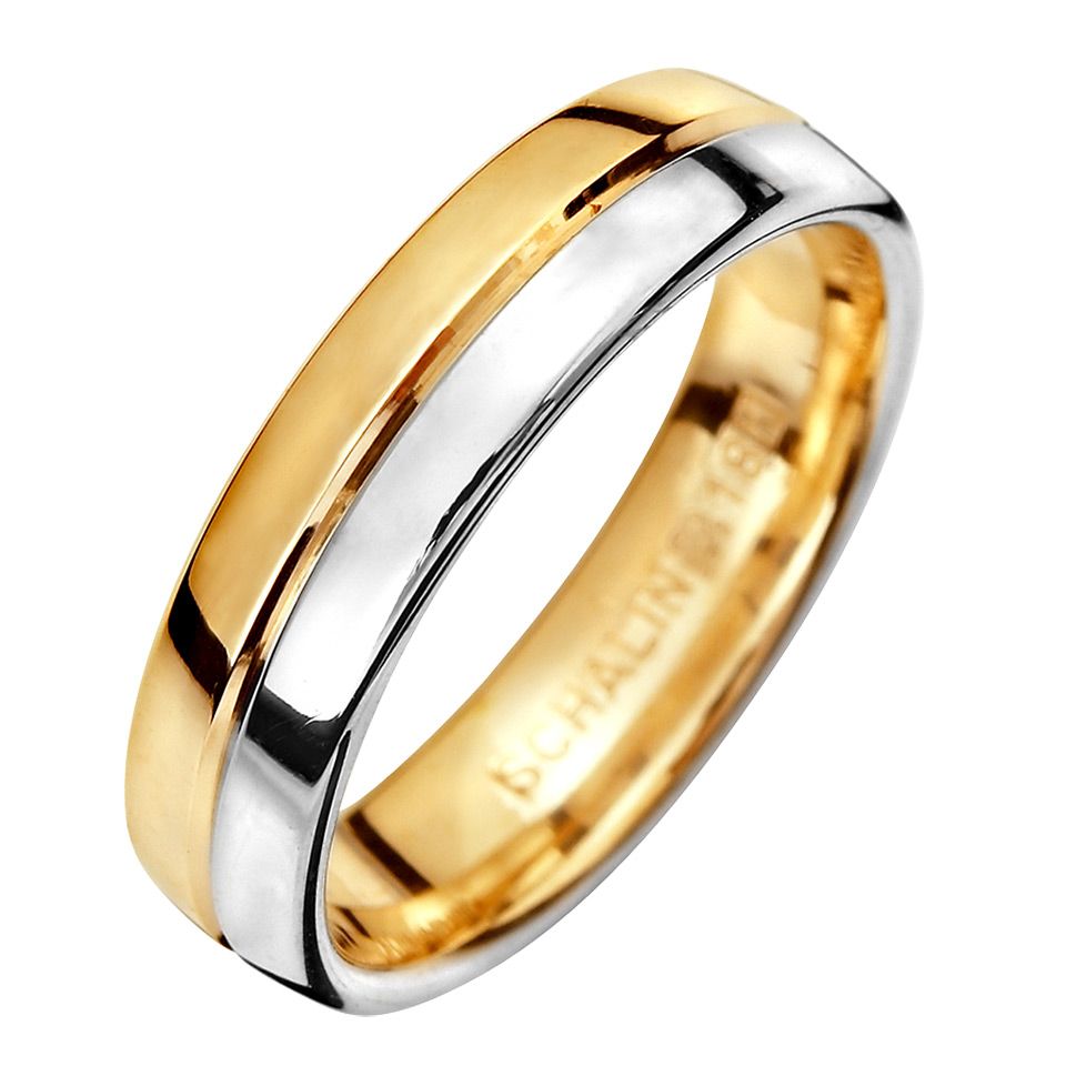 Förlovningsring i 18K guld 5mm, 50