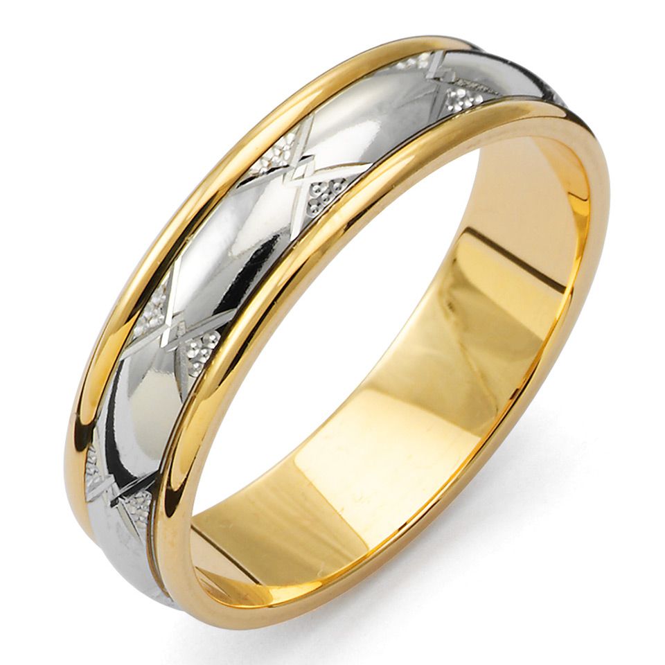 Förlovningsring i 18K guld 5mm, 55