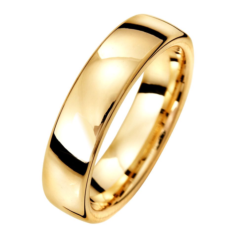 Förlovningsring i 18K guld 5mm, 46