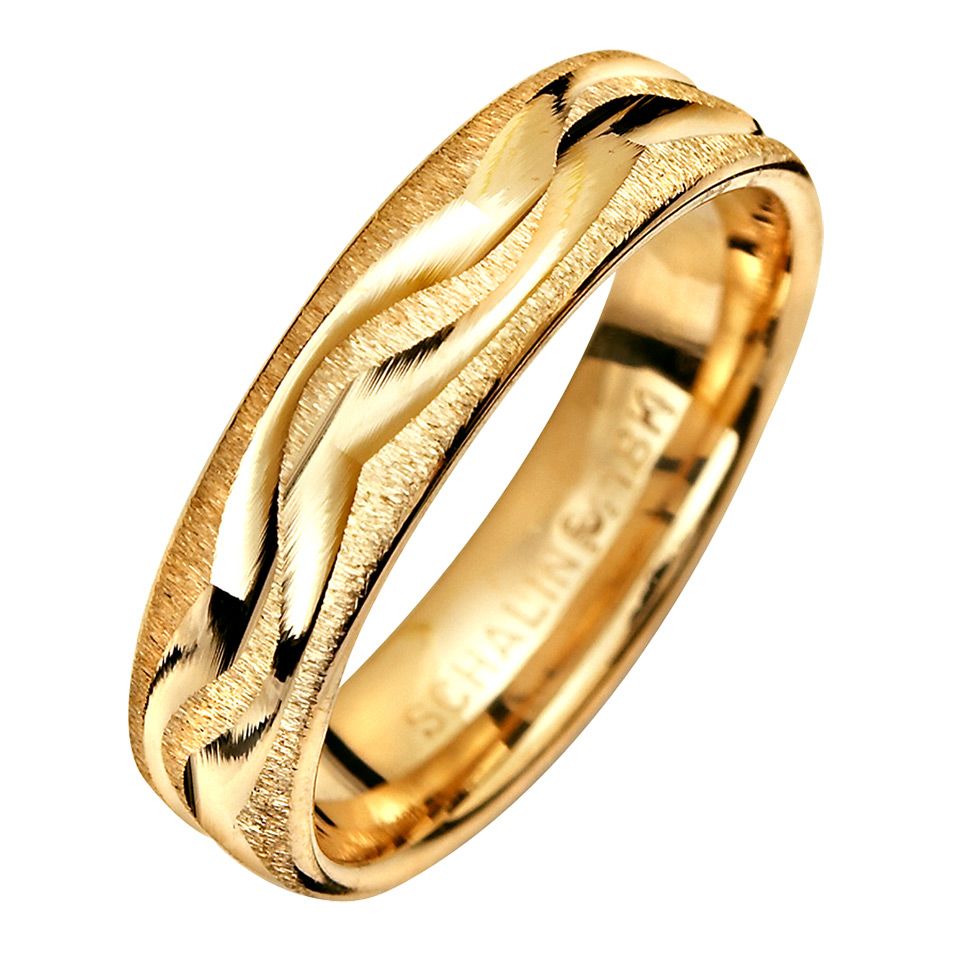 Förlovningsring i 18K guld 5mm, 75