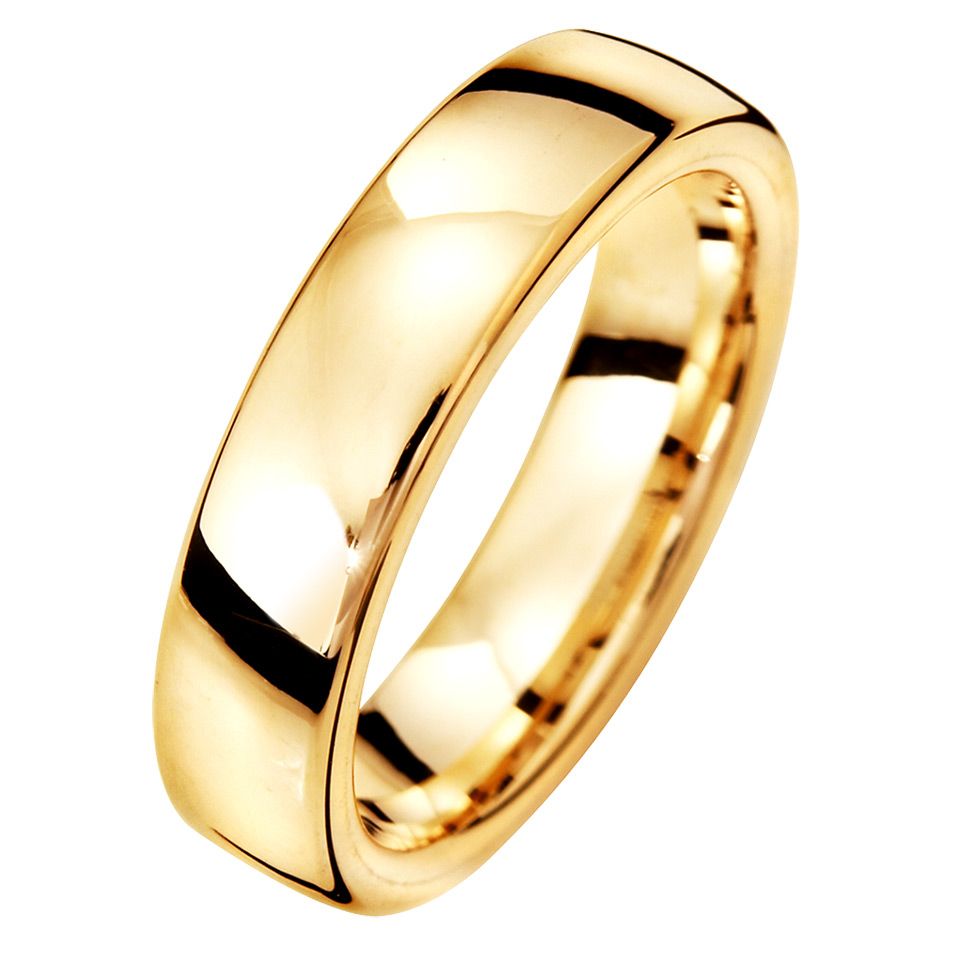 Förlovningsring i 18K guld 5mm, 49