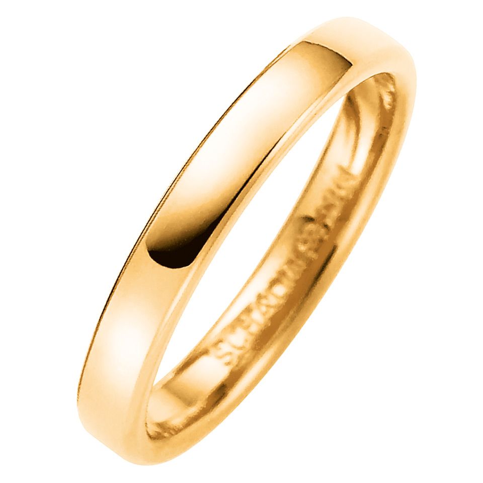 Förlovningsring i 18K guld 3mm, 45