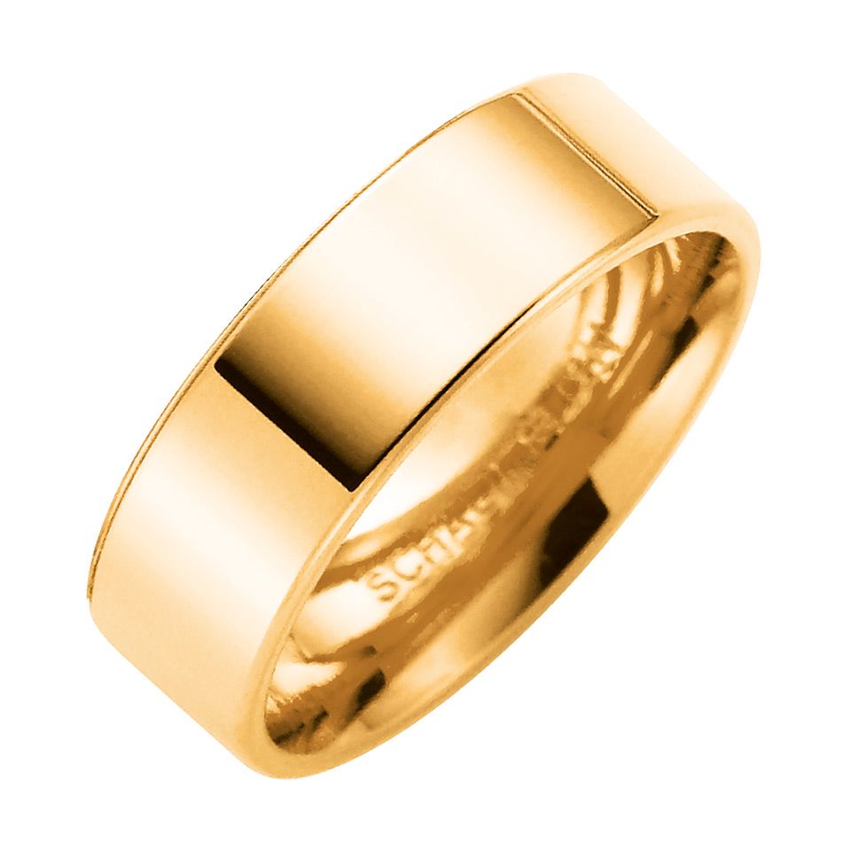 Förlovningsring i 18K guld 6mm, 45