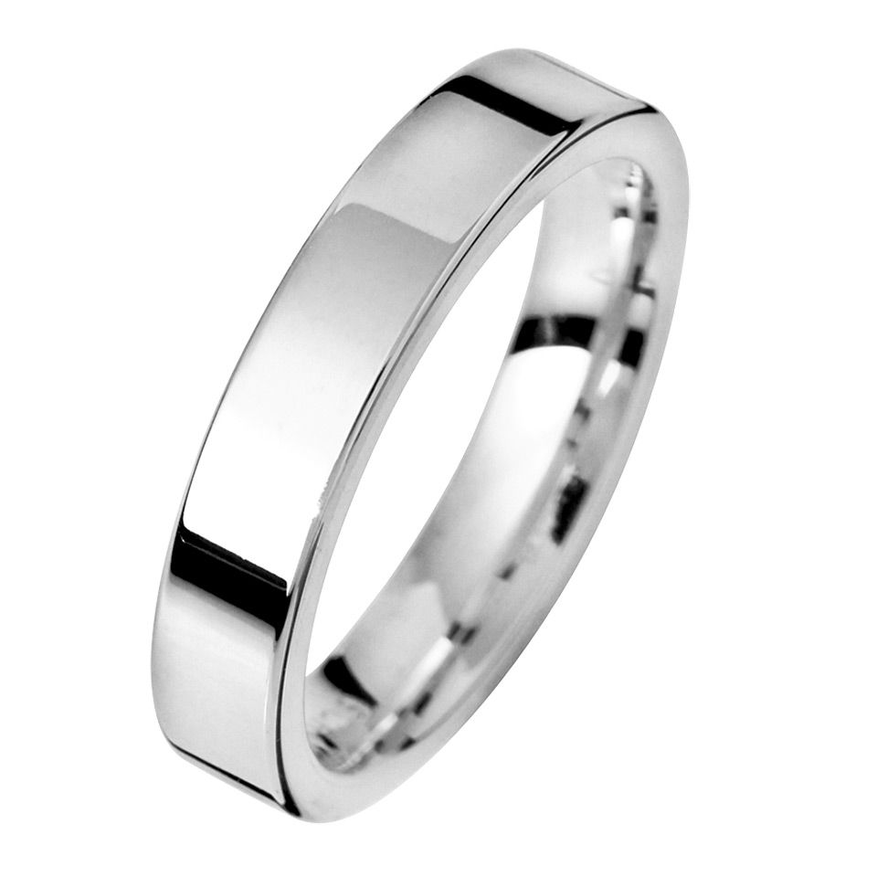 Förlovningsring Palladium 4mm, 44