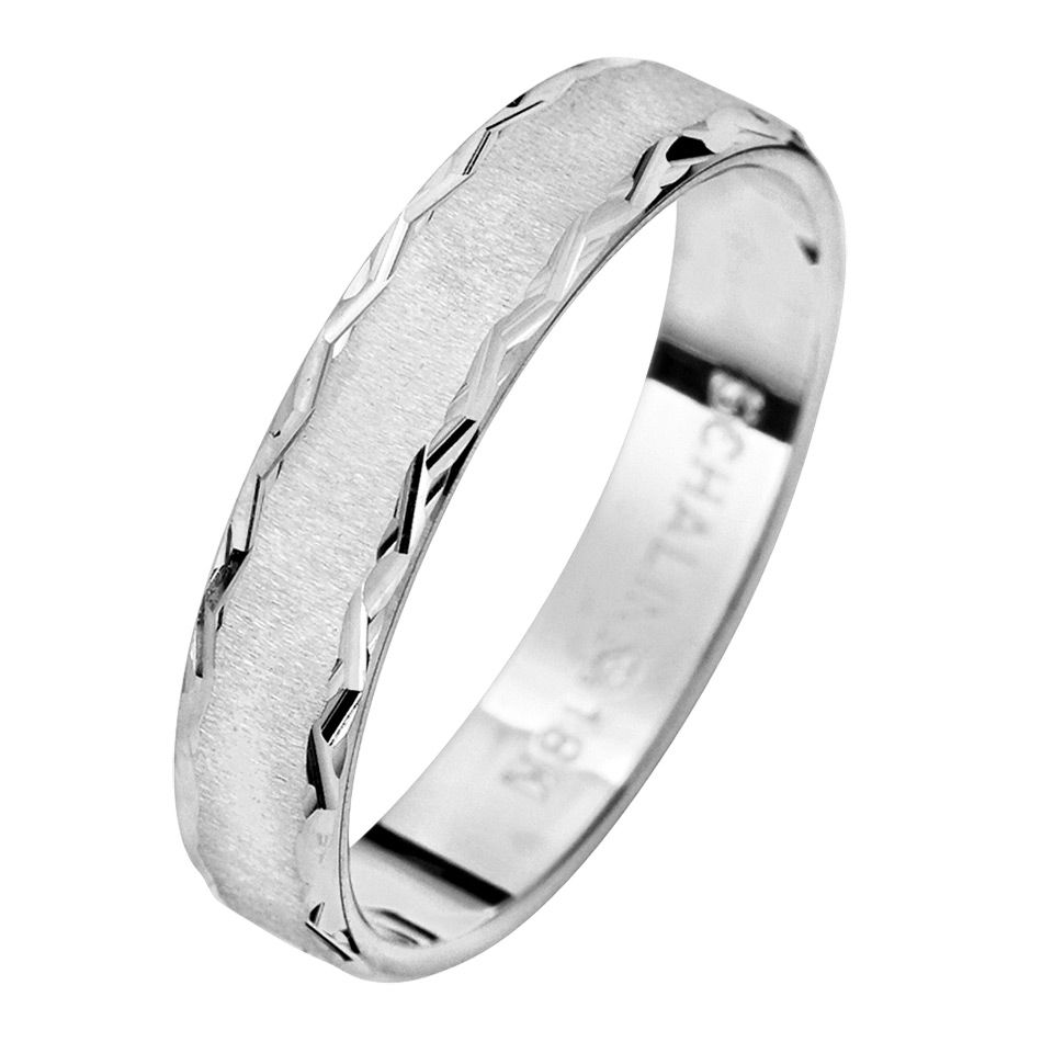 Förlovningsring Palladium 4mm, 44