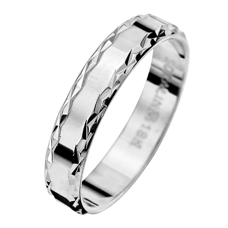 Förlovningsring Palladium 4mm, 44