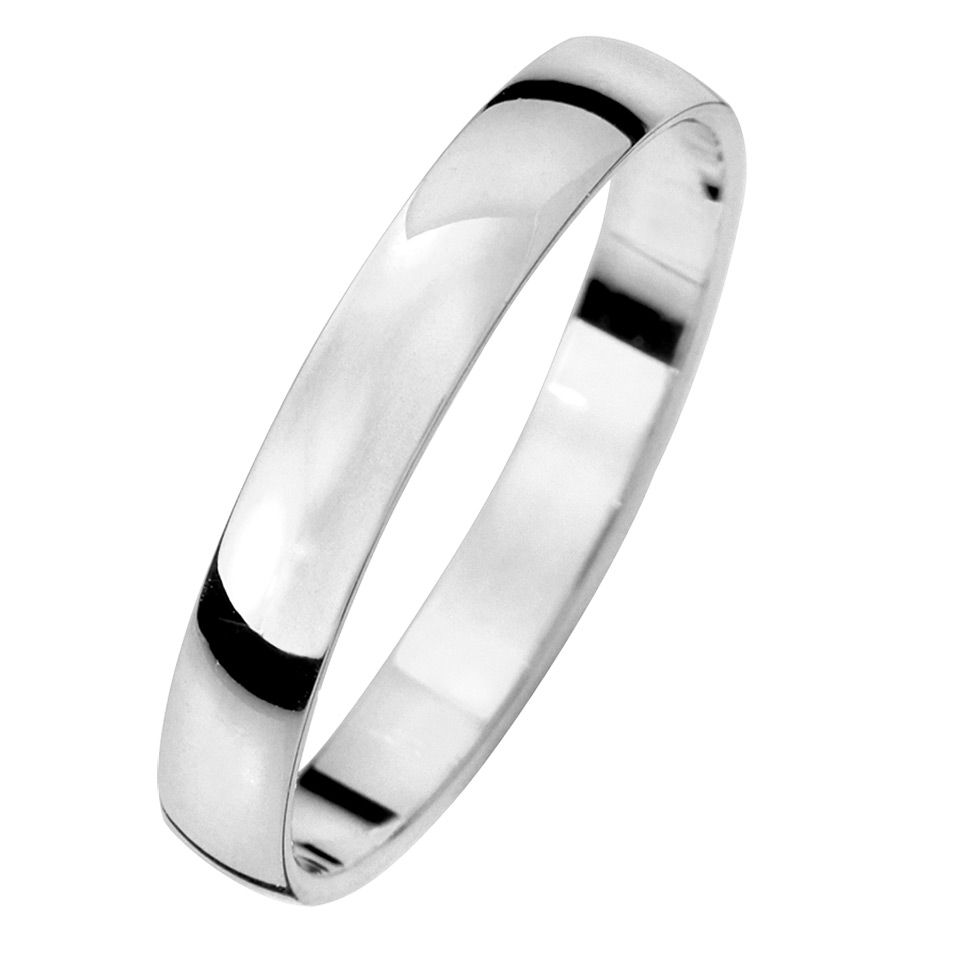 Förlovningsring Palladium 3mm, 44