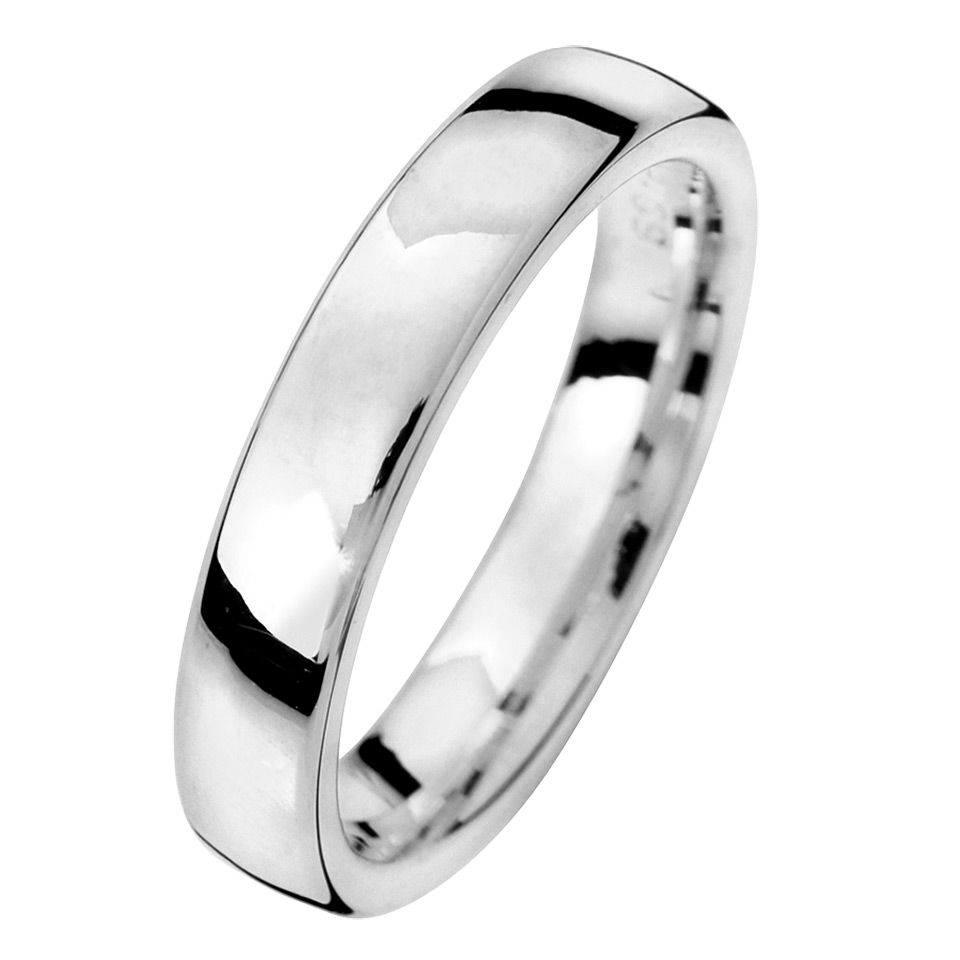 Förlovningsring Palladium 4mm, 44