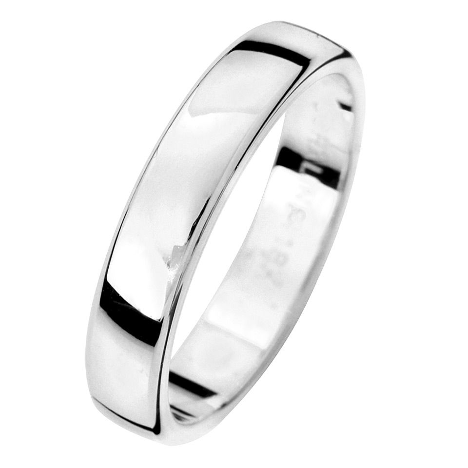 Förlovningsring Palladium 4mm, 44