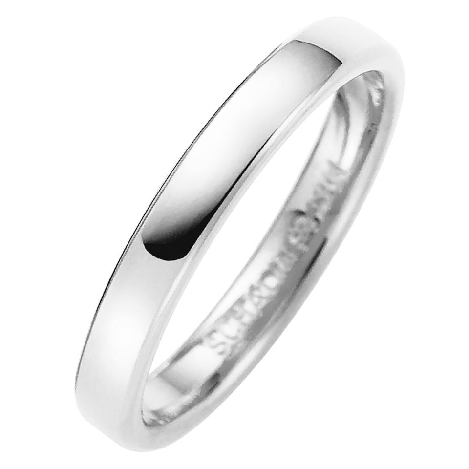 Förlovningsring Palladium 3mm, 44