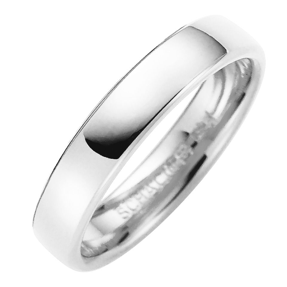 Förlovningsring Palladium 4mm, 44