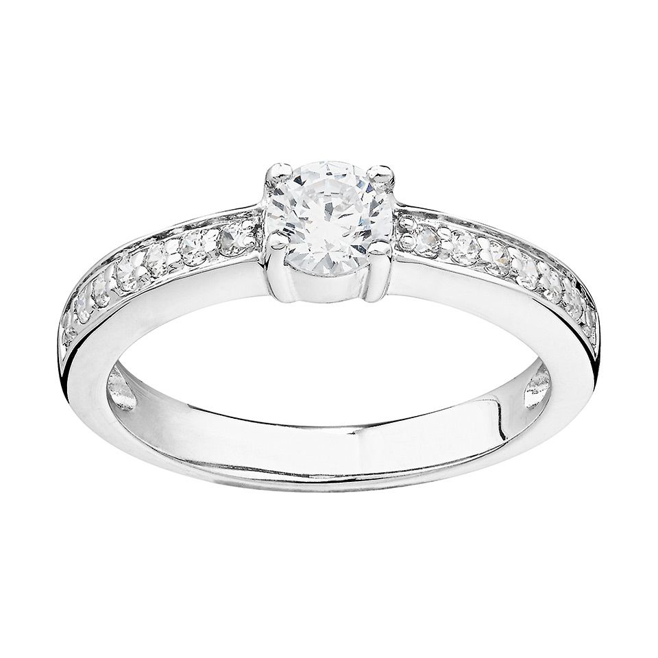 Ring i &auml;kta silver, 16.0