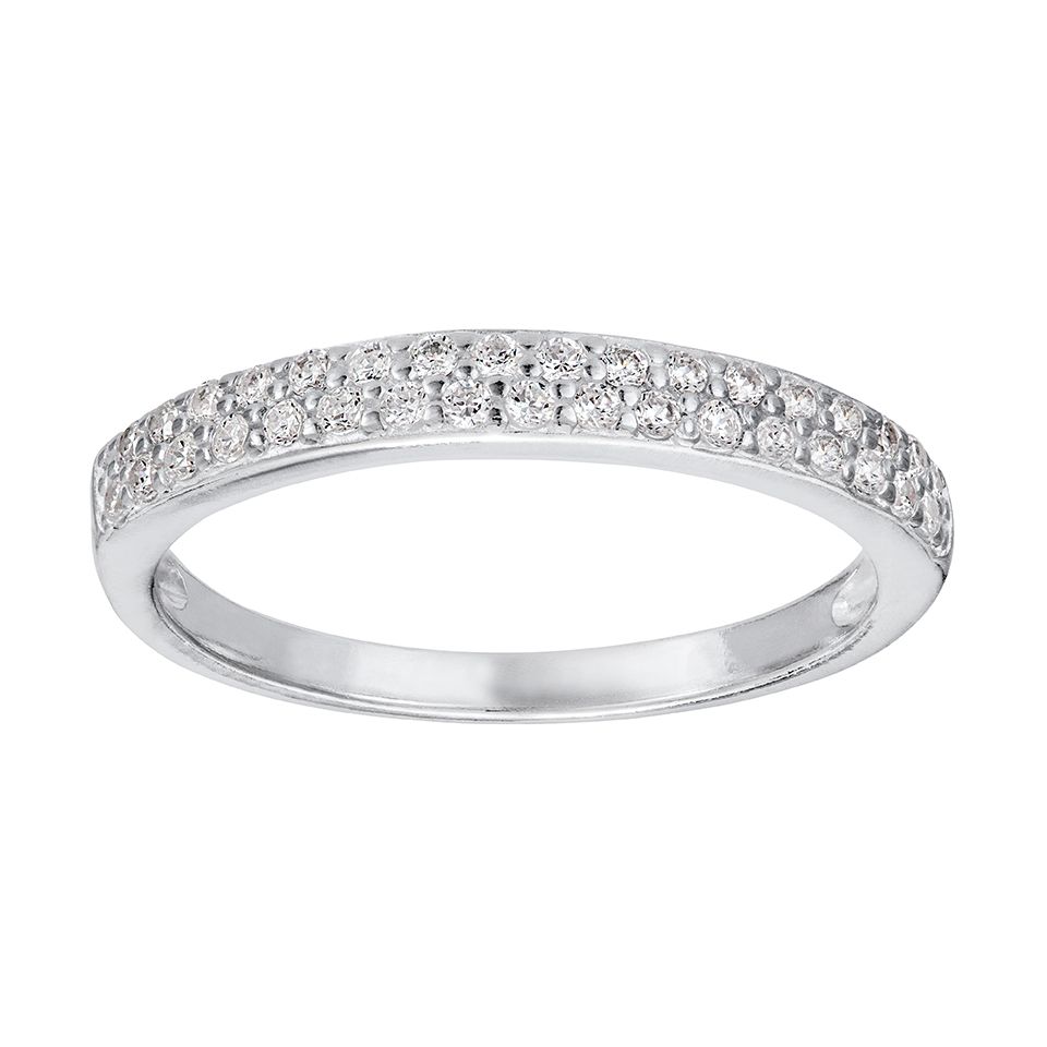 Ring i &auml;kta silver, 17.0