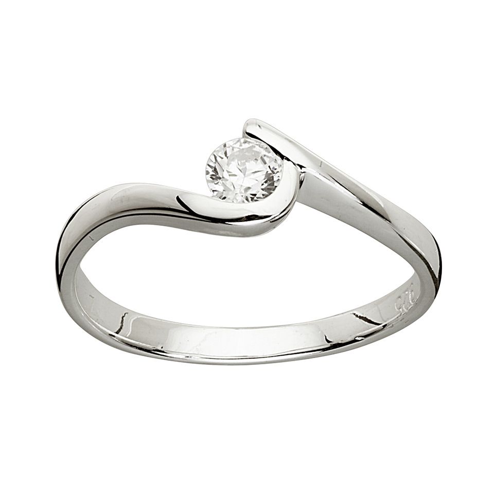 Ring i äkta silver, 15.0