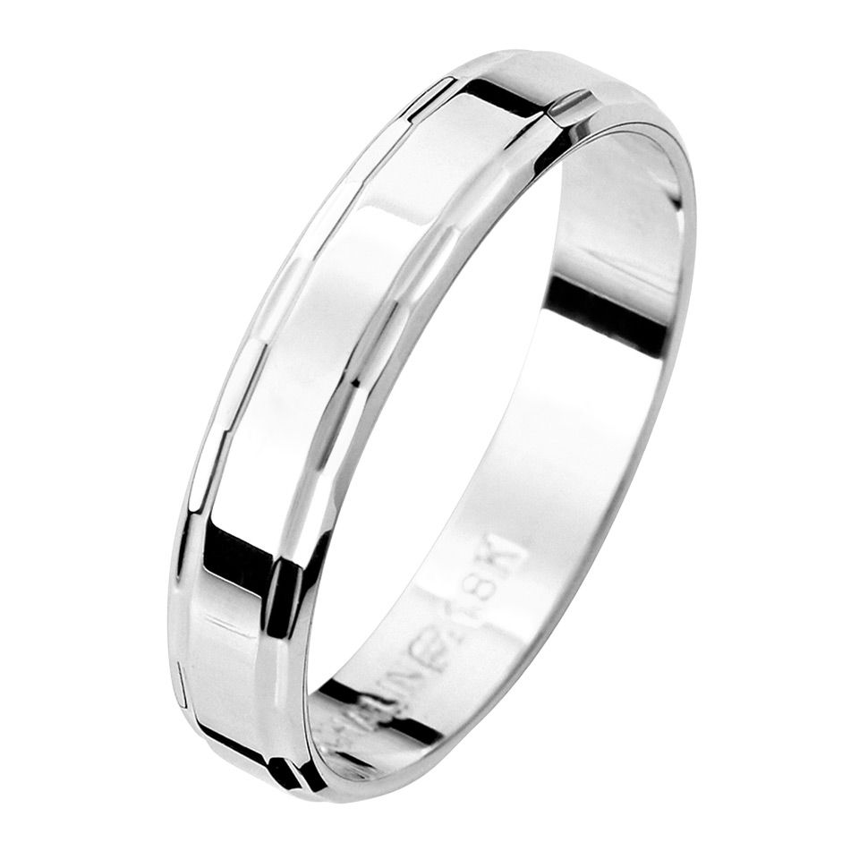 Förlovningsring i äkta silver 4mm, 71