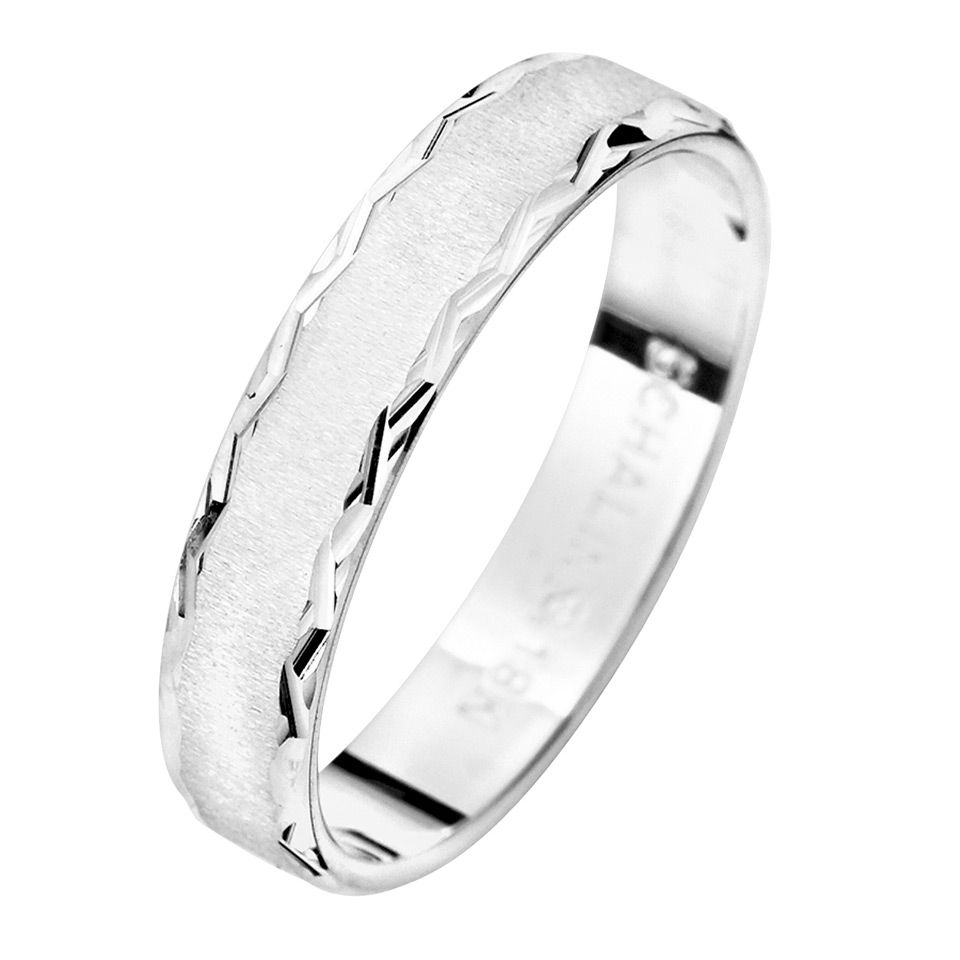 Förlovningsring i äkta silver 4mm, 57