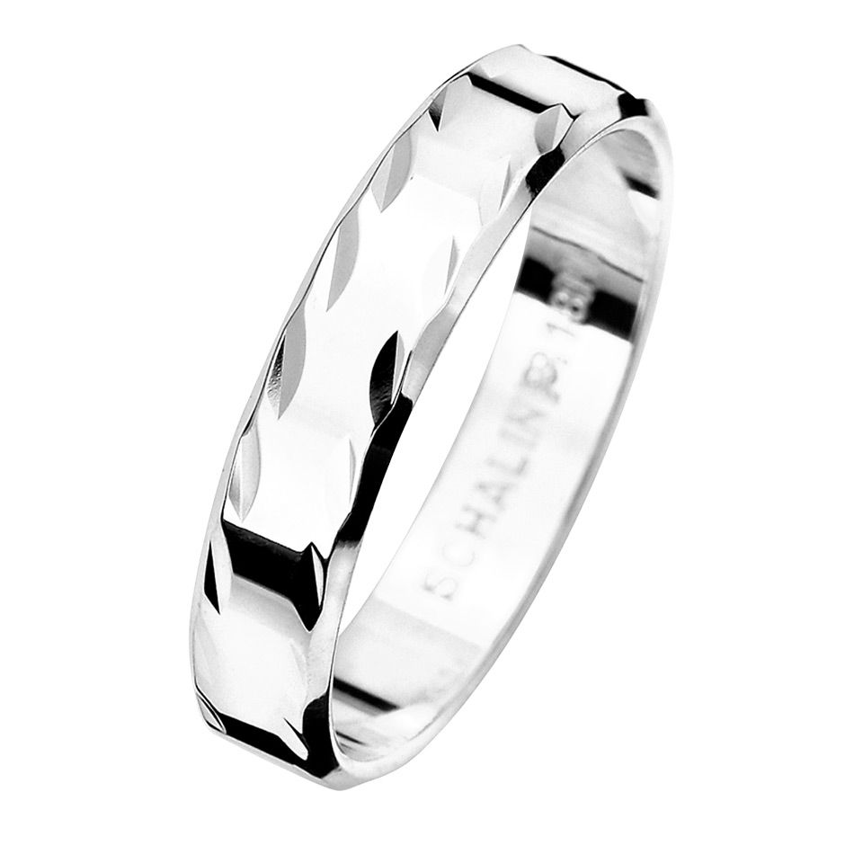 Förlovningsring i äkta silver 4mm, 48
