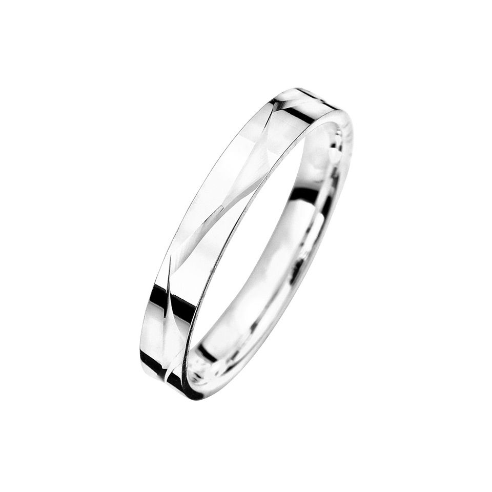 Förlovningsring i äkta silver 3mm 63