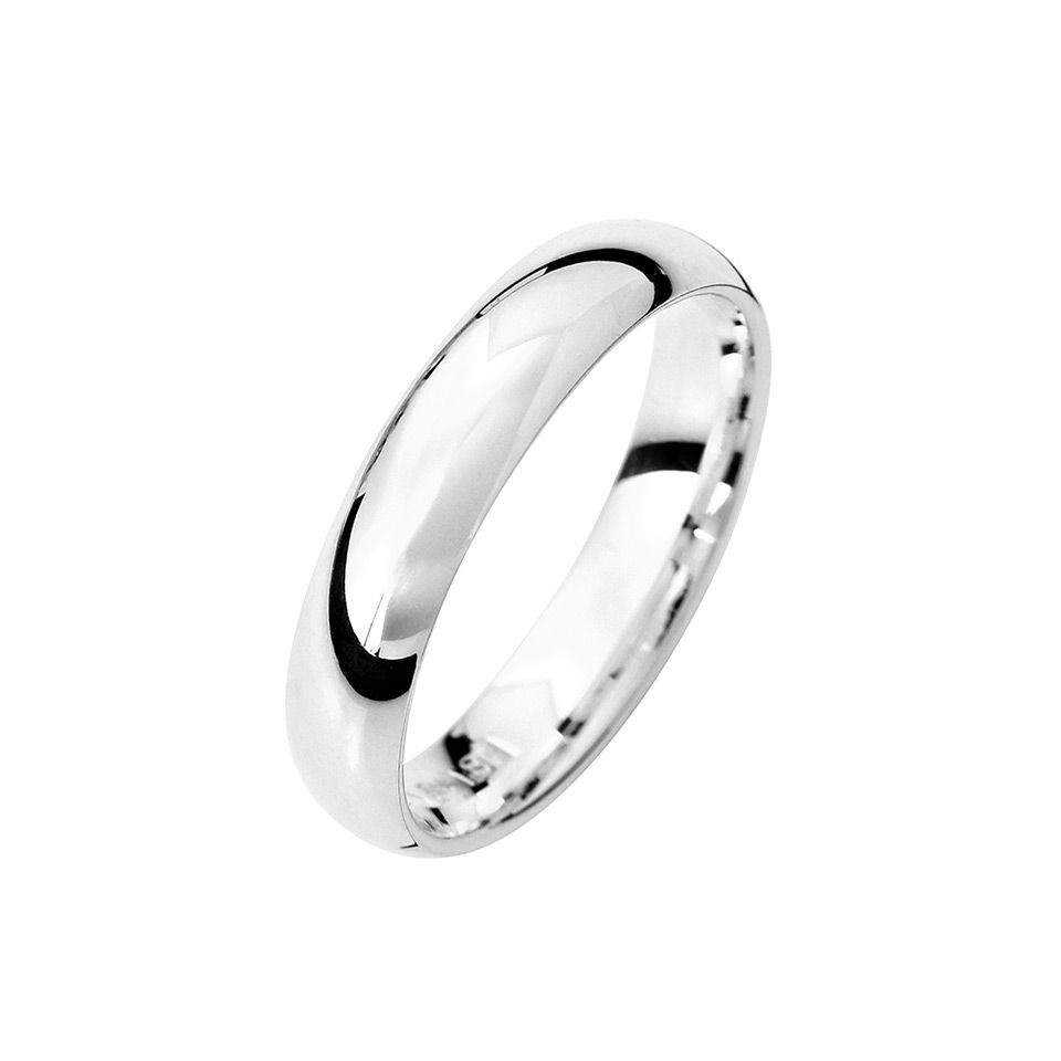 Förlovningsring i äkta silver 4mm, 72
