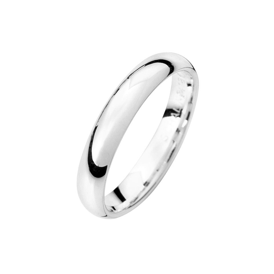 Förlovningsring i äkta silver 3,5mm från Guldfynd