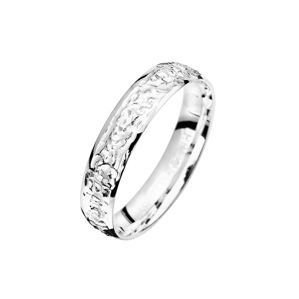 Förlovningsring i äkta silver 4mm, 63