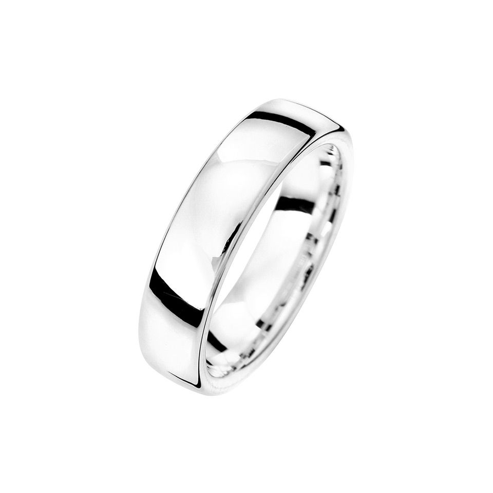 Förlovningsring i äkta silver 5mm, 44