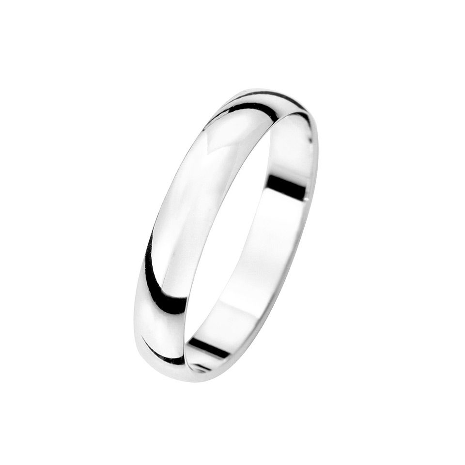 Förlovningsring i äkta silver 3,5mm 48