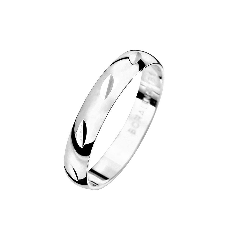 Förlovningsring i äkta silver 3,5mm, 67