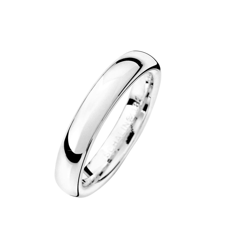 Förlovningsring i äkta silver 4mm, 61