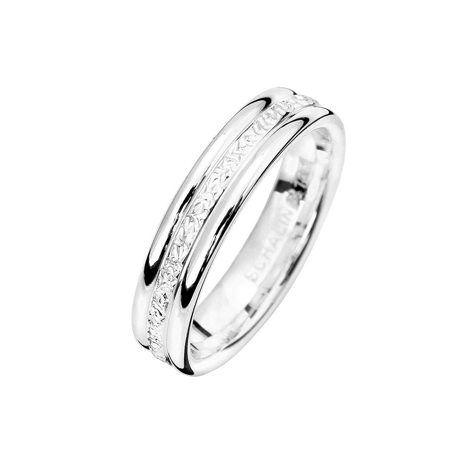 Förlovningsring i äkta silver 4,5mm, 50