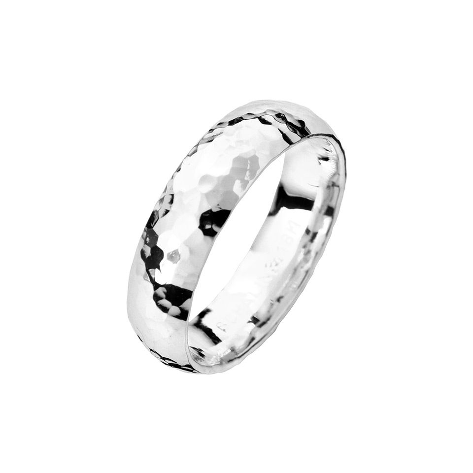 Förlovningsring i äkta silver 5mm, 61