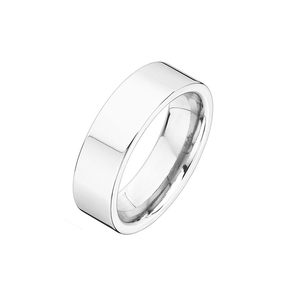 Förlovningsring i äkta silver 7mm, 60
