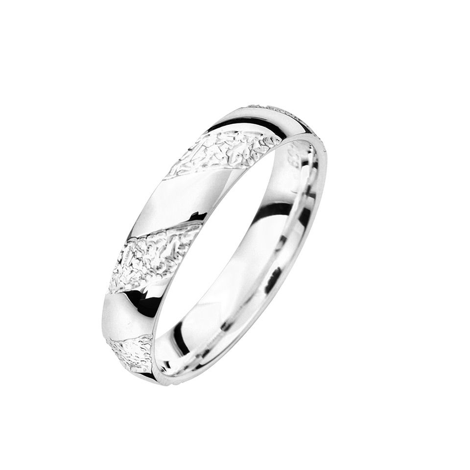 Förlovningsring i äkta silver 5mm, 62