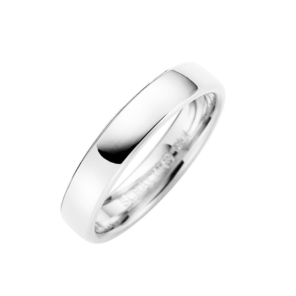 Förlovningsring i äkta silver 4mm, 66