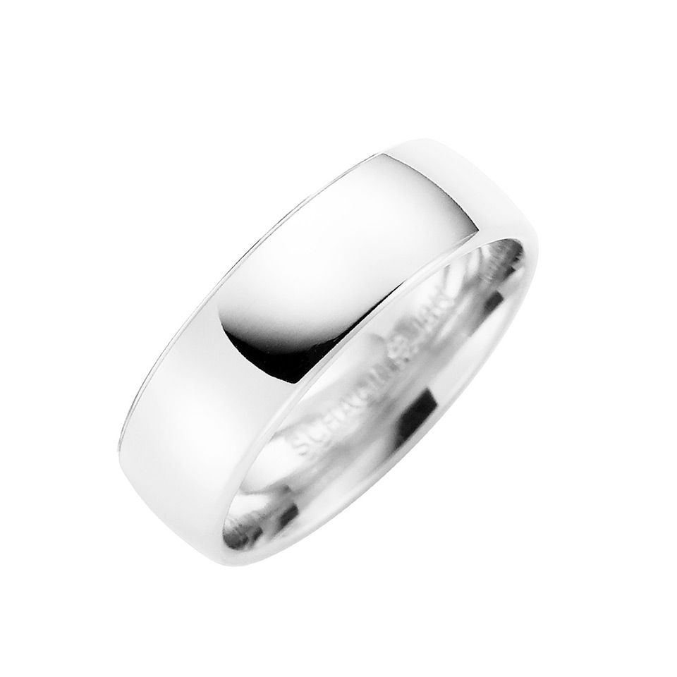 Förlovningsring i äkta silver 6mm, 75