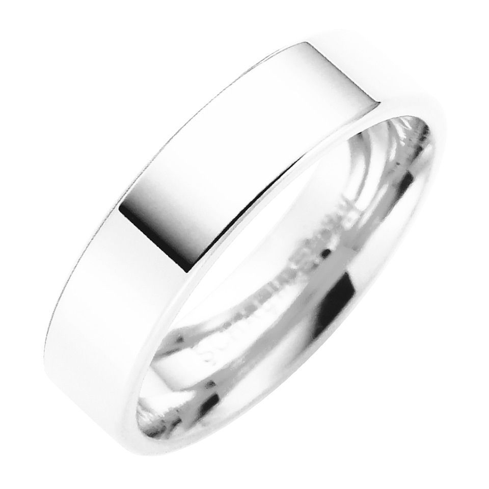 Förlovningsring i äkta silver 5mm, 51
