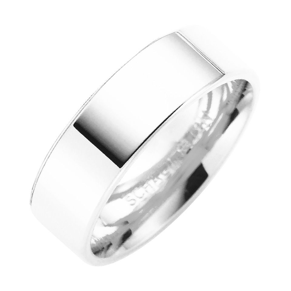 Förlovningsring i äkta silver 6mm, 55
