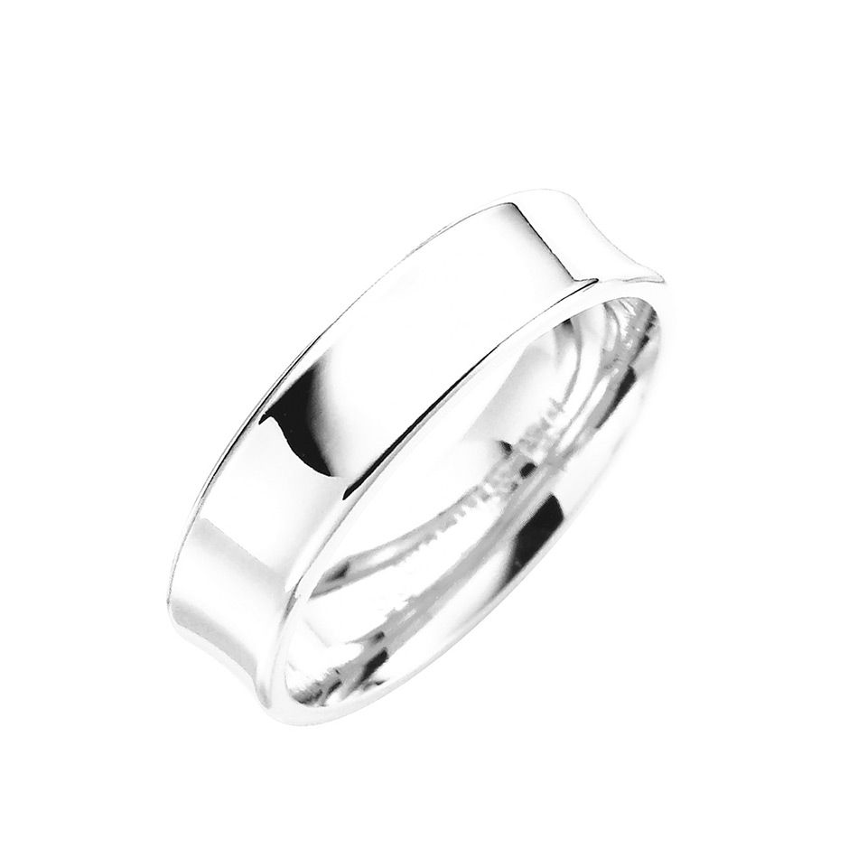 Förlovningsring i äkta silver 5mm, 56