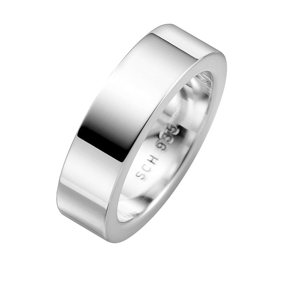 Förlovningsring i äkta silver 5mm, 60