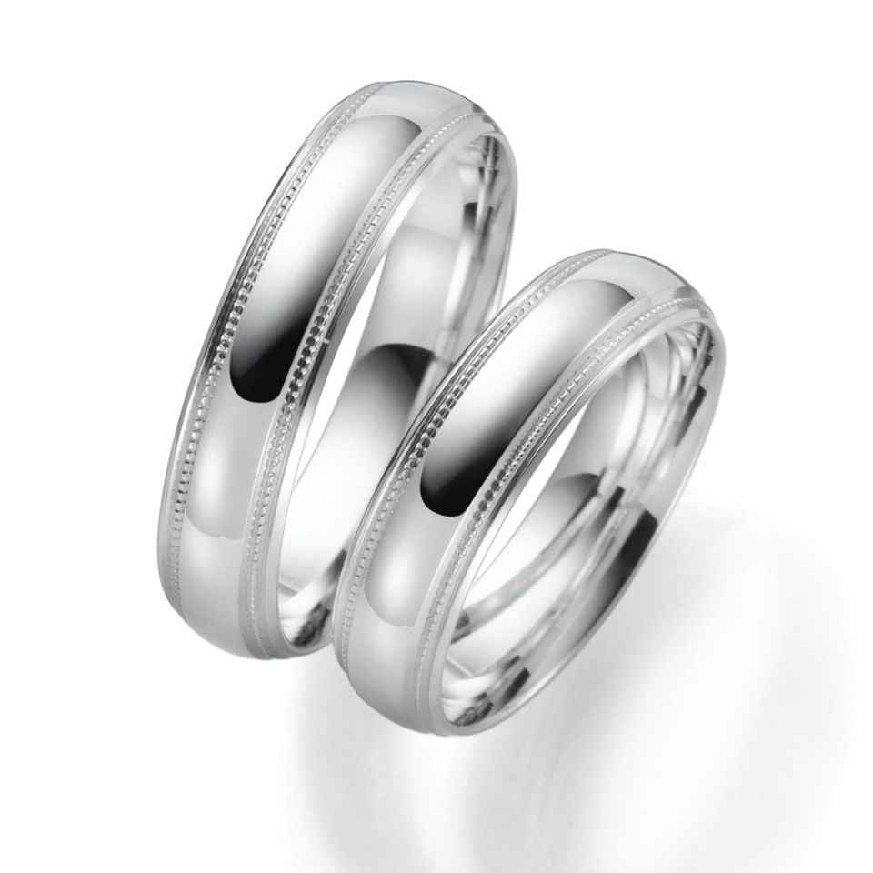 Förlovningsring i äkta silver 5mm, 53