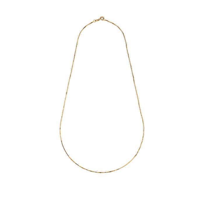 Kedja i 18K guld 80cm