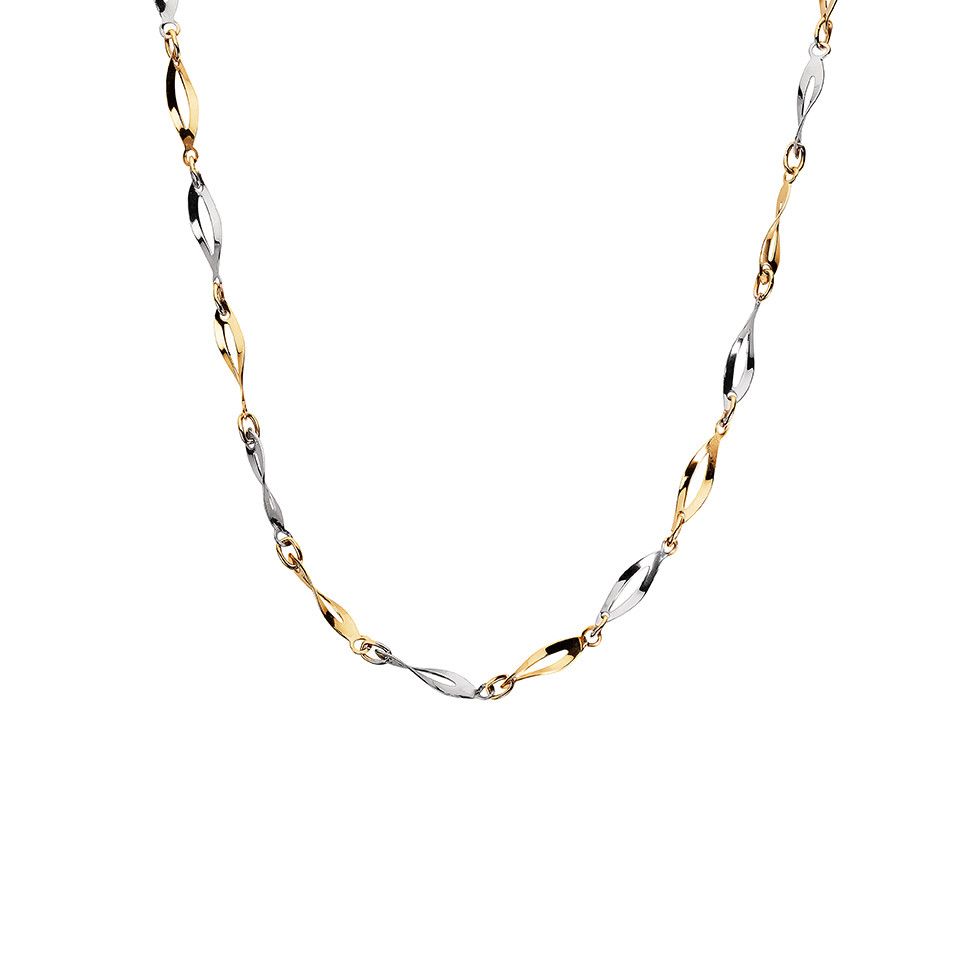 Halsband i 18K guld 45cm