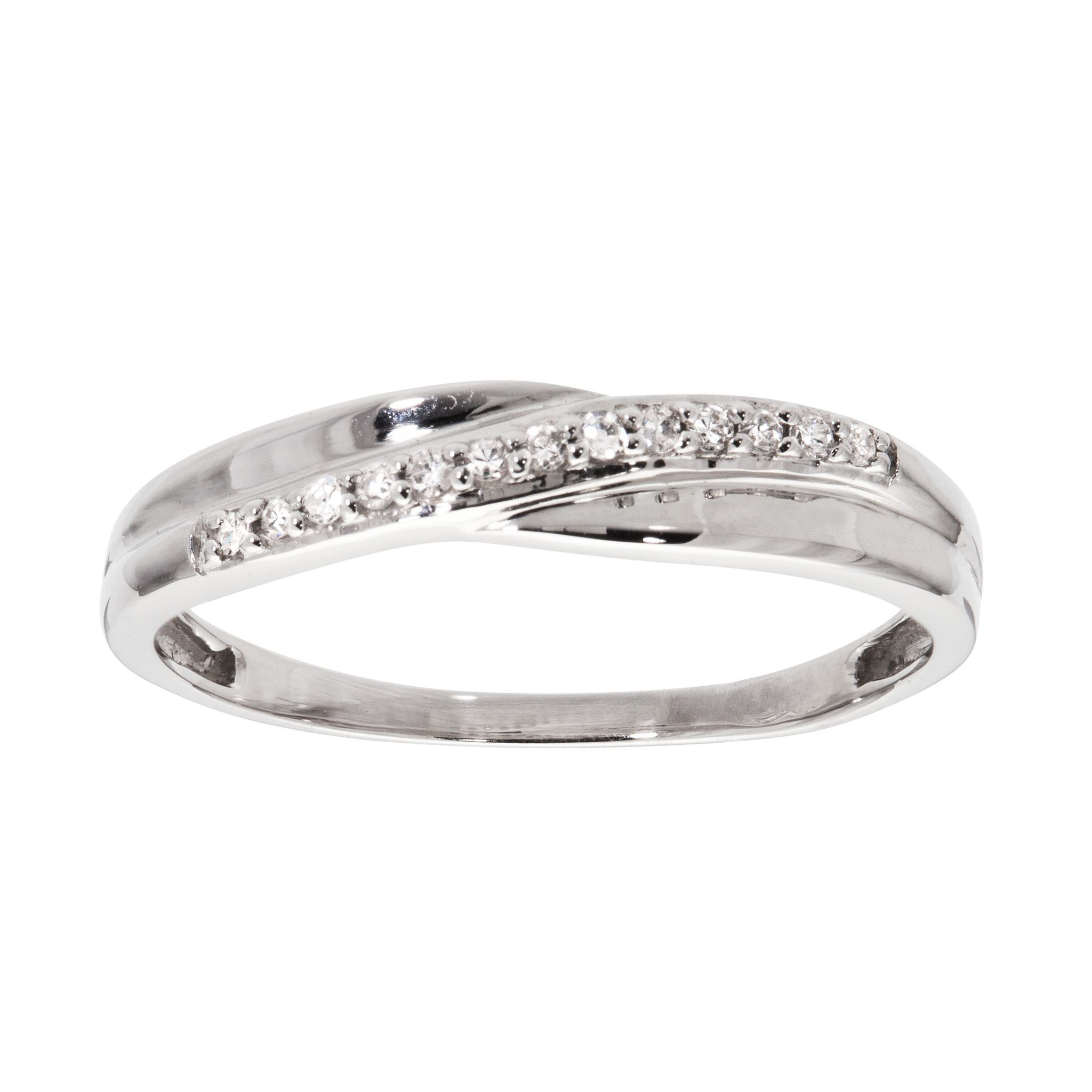 Diamantring i 18K guld, 16.5 - Guldfynd