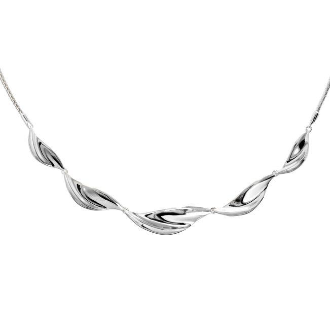 Halsband i äkta silver - Guldfynd