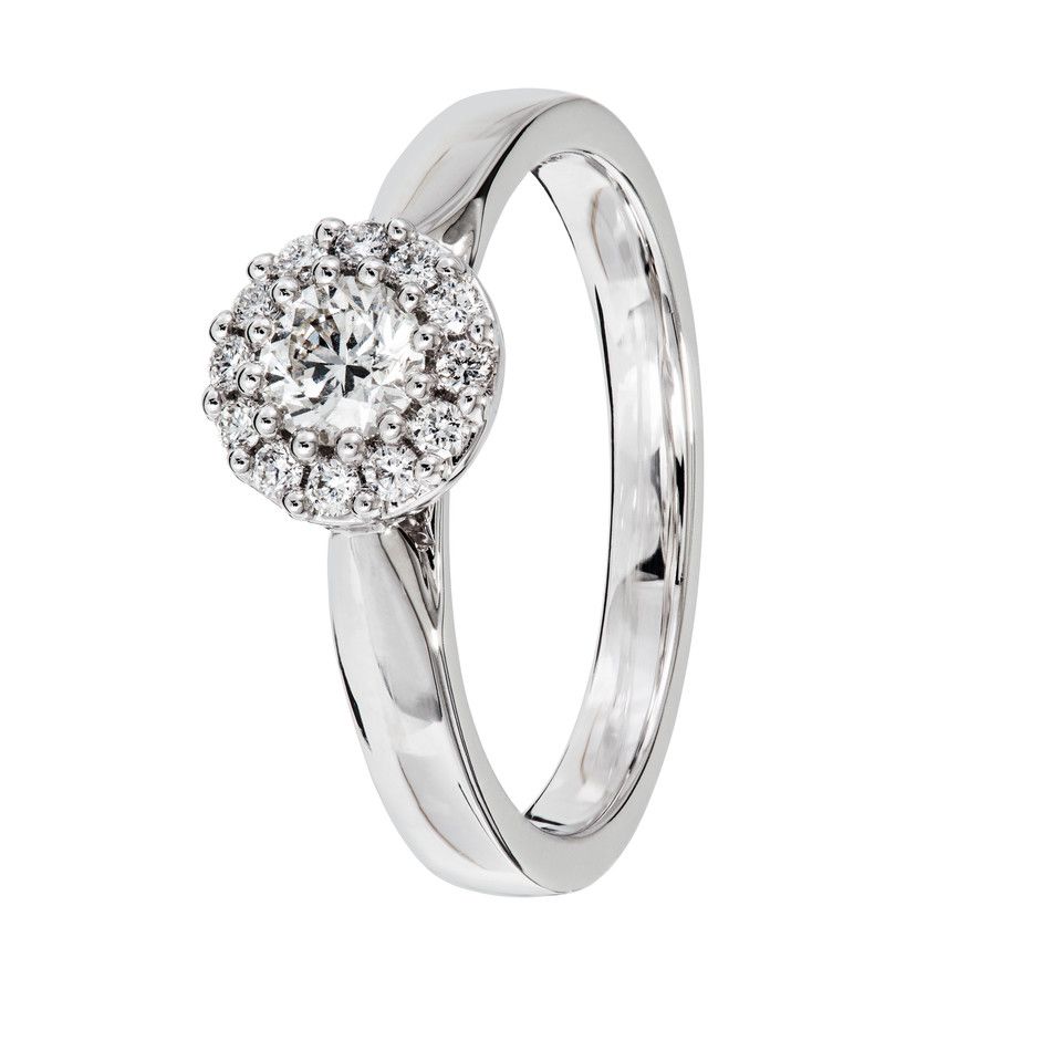 Diamantring Prague 0,43 ct, 17.5
