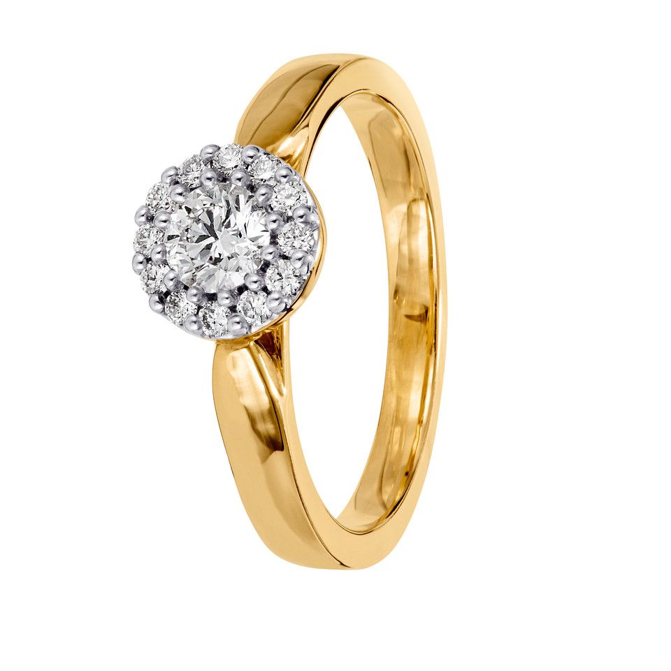 Diamantring Prague 0,43 ct, 18.5