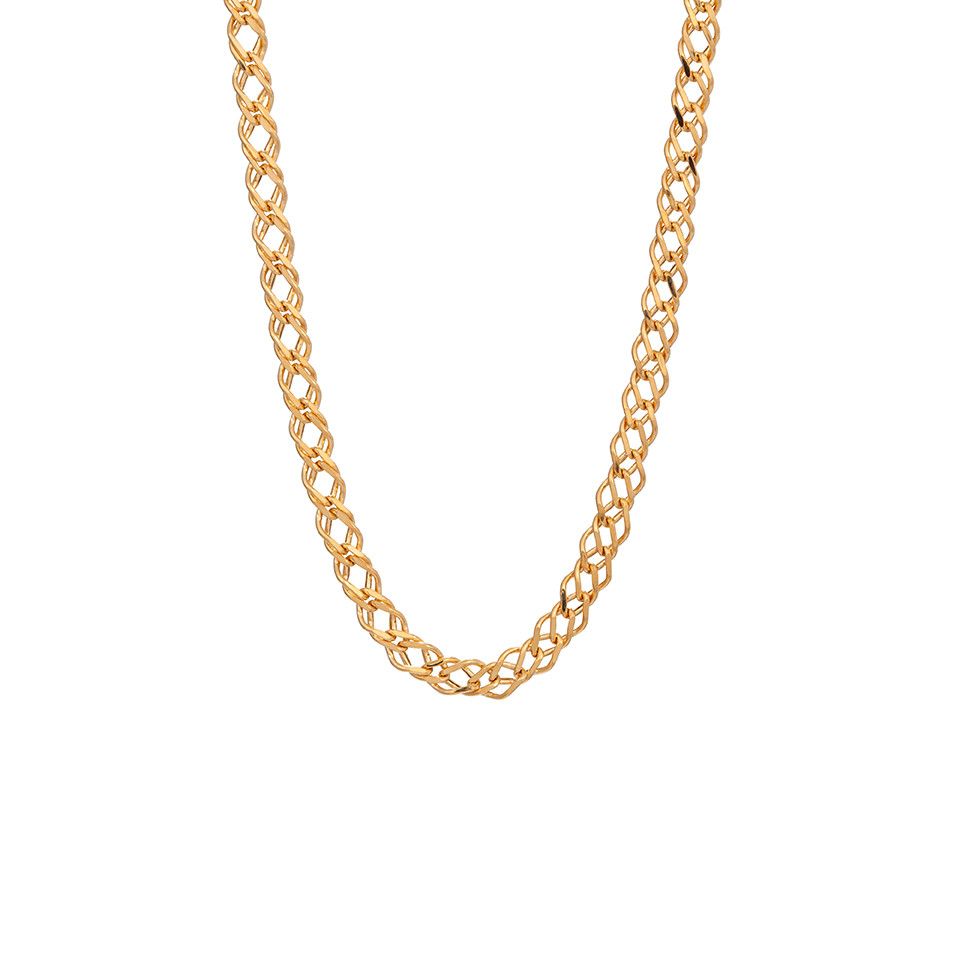 Halsband i 18K guld 45cm