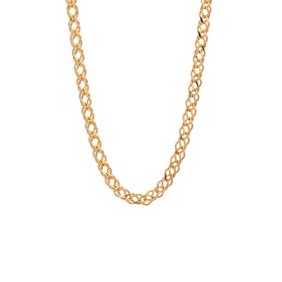 Halsband i 18K guld 48cm - Guldfynd