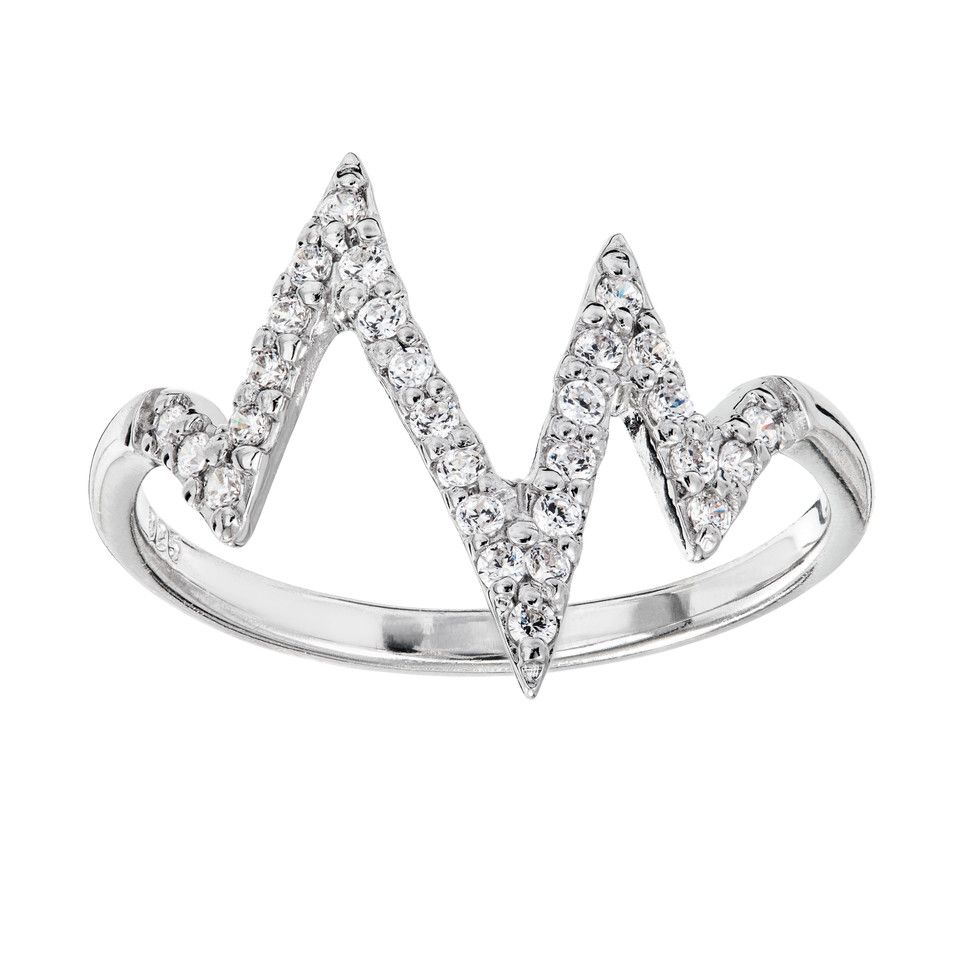 Ring i äkta silver, 19.0